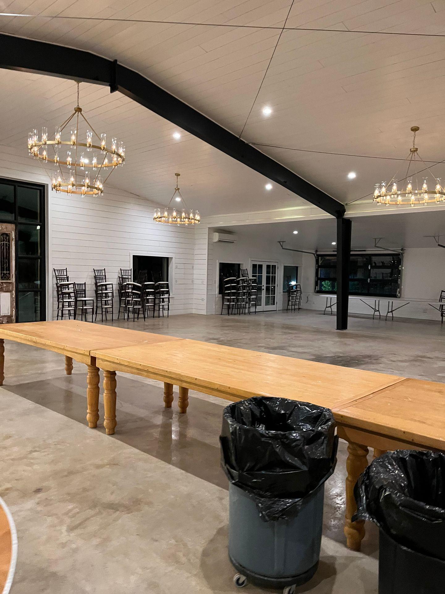 Wedding clean up services in Austin, Killeen, and Lampasas